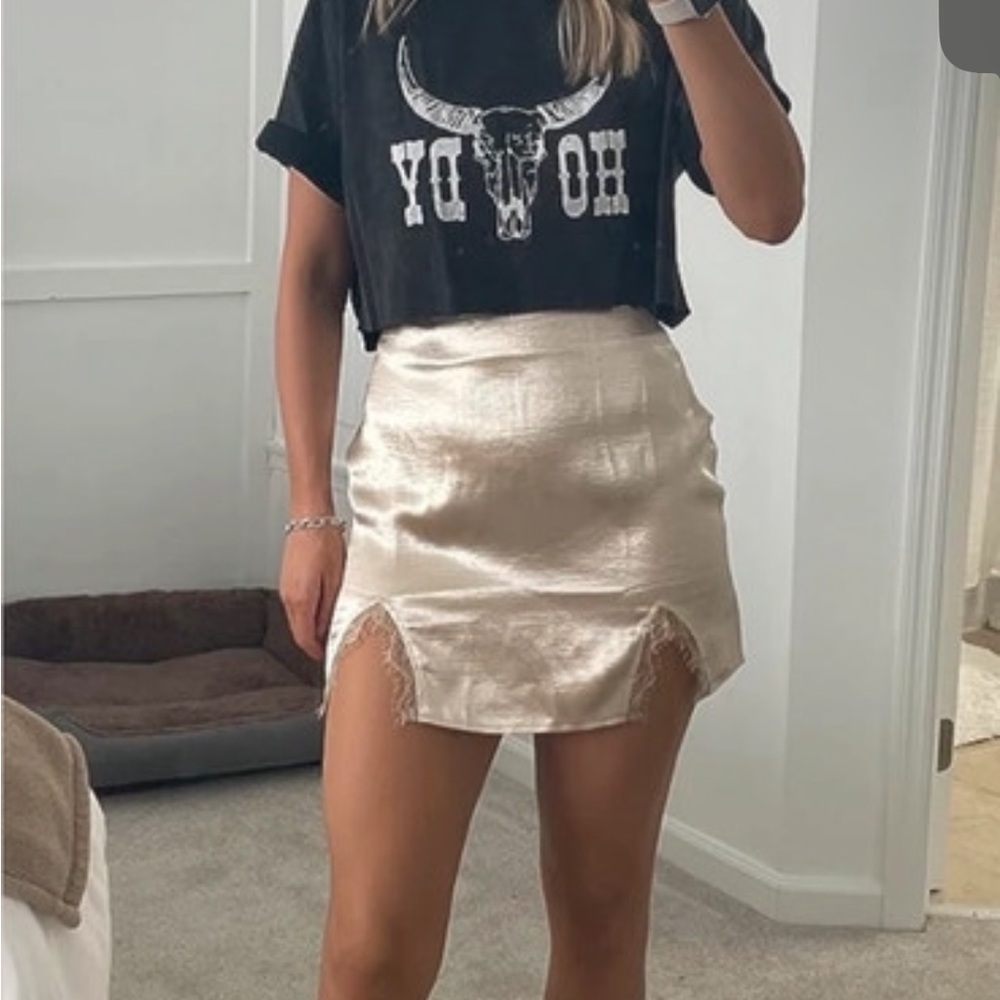 Elegant Cream Skirt
